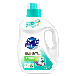 超能洁净柔护洗衣液深层去污增艳天然椰油防串色低泡易漂持久留香 【自然清香】750g*1瓶