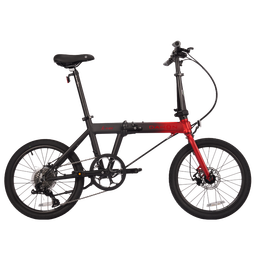 大行（DAHON）K-one折叠自行车20英寸9速男女式碟刹超轻铝合金运动单车FKA091 红/黑