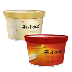 统一开小灶红油抄手口味馄饨红油抄手早餐夜宵方便速食【肖战推荐】 红油抄手3+鸡汤馄饨3盒)55g*6盒