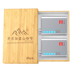 Dux牙买加蓝山咖啡豆牙买加农业部授权蓝山1号豆高端咖啡礼盒2*125g