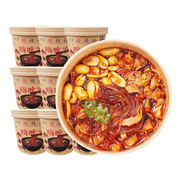 酸辣粉正宗粉丝重酸辣粉冲泡粉丝方便速食网红夜宵桶装145g 重庆酸辣粉【1桶】145g