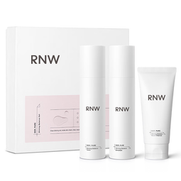 如薇（RNW）晶萃水乳礼盒爽肤水125ml乳液125ml洗面奶80g酰胺提亮送男女礼物