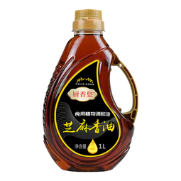 厨香悠芝麻香油食用植物调和油香油黑芝麻凉拌菜 芝麻调和香油【250ml】