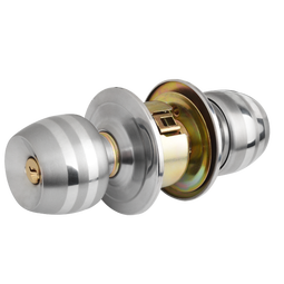 虎顿（HOTUN）球形锁室内门锁圆形锁老式木门球锁5831中球双锁体