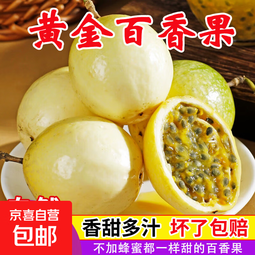 正宗广西钦蜜9号黄金百香果毅果应季新鲜水果 现摘现发 品质好货 净重3斤装（大果70克以上）彩箱