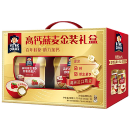 桂格高钙燕麦金装礼盒1.72kg【临期清仓】