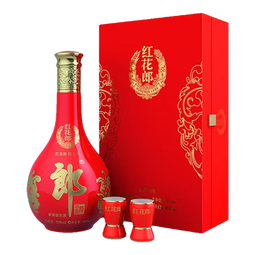 郎酒红花郎十五  53度 酱香型白酒  53度 500mL 1瓶 红十五礼盒装