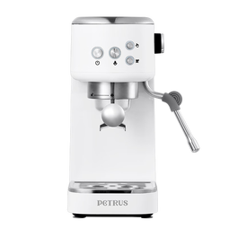 柏翠（petrus）咖啡机意式家用小型小白醒醒Pro复古迷你办公室用全半自动浓缩打奶泡一体机 PE3366Pro 节日送好物 小白醒醒Pro（ 下单前咨询送惊喜