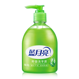 蓝月亮【店铺精选主推】芦荟抑菌洗手液 温和呵护 300g*1瓶