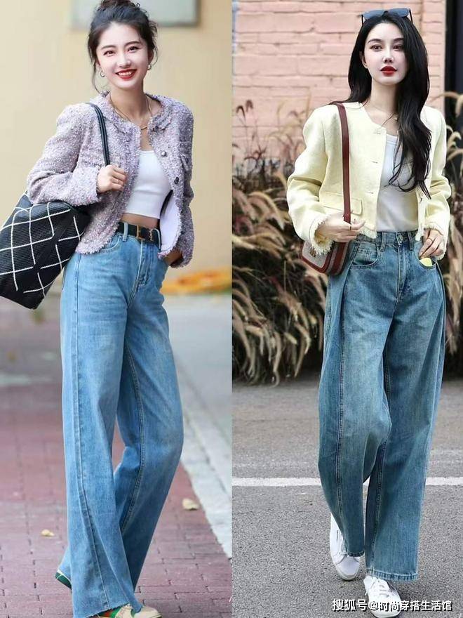今秋的外套，更流行“短一点”！洋气又显高，搭裤子、裙子都好看
