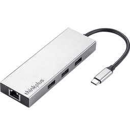 ThinkPad联想Type-C扩展坞USB-C转HDMI转接器USB分线器RJ45千兆网口华为小米苹果笔记本拓展坞转换器LC08