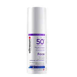 ultrasun优佳小紫瓶高倍防晒霜50ml 高倍防护力SPF50+干皮敏感肌 中秋礼品