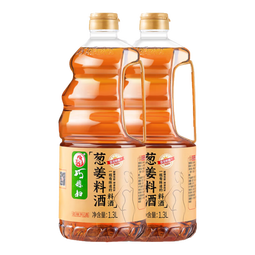 巧媳妇葱姜料酒去腥提鲜调味1.3L*2