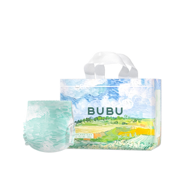 BUBU风吹麦浪拉拉裤L码30片(8.5-11.5kg)超薄透气风感裤