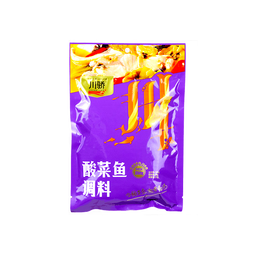 川骄酸菜鱼调料350g 家用酸辣调料包 一料多用 可煮3斤鱼 酸菜鱼调料350g