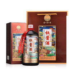 杜酱贵州 茅台镇53度酱香型白酒 纯粮食酒 窖藏陈酿老酒整箱 53度 500mL 6瓶 整箱+3个手提袋