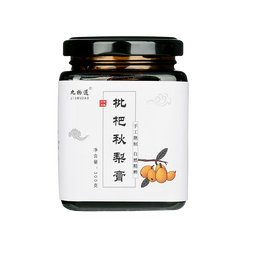 九物道枇杷秋梨膏手工蜂蜜慈梨膏砀山冰糖雪梨膏 儿童老人皆宜养生膏方 枇杷秋梨膏【3瓶装3*300g】