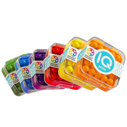 Smart Games智慧迷你拼 小学生开学礼物儿童益智玩具口袋拼图 6岁+(颜色随机)