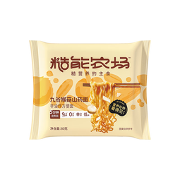 糙能农场【董生活直播间同款】九谷猴菇山药面 低钠0添加非油炸儿童方便面 九谷猴菇山药面60g*6包