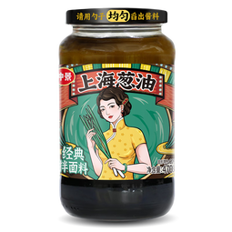 仲景 上海葱油拌面酱 葱油拌面拌粉荞麦面葱油汁炸酱面条酱【好配料】 上海葱油470g