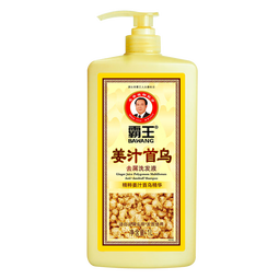 霸王生姜洗发水 柔顺滋养控油清爽头皮去油洗发液膏男女士洗发露 姜汁首乌去屑洗发液1000ml