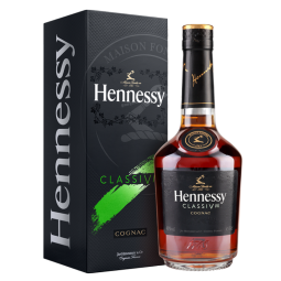 轩尼诗（Hennessy） 新点 干邑白兰地 法国进口洋酒 350ml 礼盒装 七夕情人节礼物
