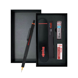 红环（rotring）【爆款推荐】自动铅笔0.5mm 德国高颜值绘图工具-800系列黑色单支礼盒装 开工礼物