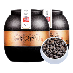 立香园茶叶 碎银子普洱熟茶10年糯香茶化石云南古树老茶头熟茶礼盒罐装 碎银子500克