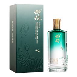 荷花春启 中秋送礼 53度酱香型白酒礼盒 贵州名酒 纯粮坤沙 自饮口粮 53度 500mL 1瓶 春启