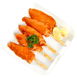 正大 鸡肉 盐酥鸡 洋葱圈 油炸休闲小食 空气炸锅食材 烧烤食材 川香鸡柳400g*2袋 共1.6斤