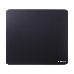 CAPERE(铠雷)防水全钢化光滑玻璃垫速度型升级游戏鼠标垫 加厚 黑色电竞简约中号防滑 玻璃垫【星耀黑】中号