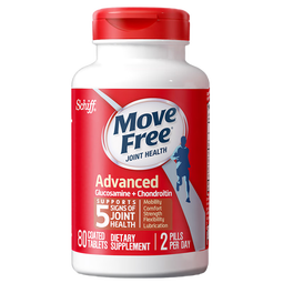 Move Free益节氨糖软骨素红瓶80粒 美国原装进口维骨力 成人中老年人 关节日常养护 红瓶80粒尝鲜装