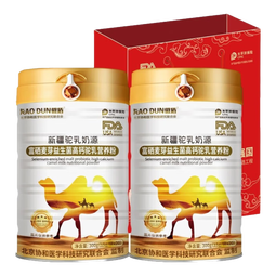 傲盾富硒骆驼奶粉益生菌高钙乳清驼乳蛋白粉中老年爸妈营养品礼盒补品 【2罐送礼袋】高钙高蛋白 送中老年长辈爸妈国庆中秋节