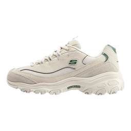 斯凯奇（Skechers）摩卡熊1代丨女子莫兰迪浅色运动鞋女鞋休闲复古百搭熊猫鞋老爹鞋 抹茶摩卡/NTGR 35