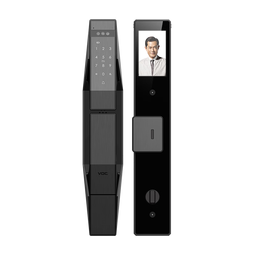 VOC智能门锁掌静脉人脸识别猫眼密码锁实时视频指纹电子锁T10Plus+