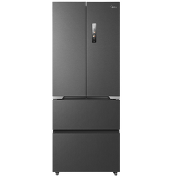 美的（Midea）M60全净470法式多门四门超薄平嵌除菌净味一级能效国家补贴20%家用冰箱无霜MR-470WUFPZE底部散热