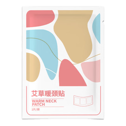 艾草暖颈贴蒸汽热敷温灸舒缓发热暖颈带热敷围脖肩颈脖子保暖疲劳 艾草暖颈贴5片