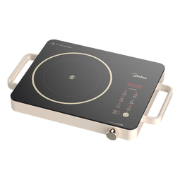 美的（Midea）家用电陶炉炒菜电陶炉家用煮茶炉旋控2200W大功率电磁炉/电陶炉智能定时双环控火防水围炉煮茶器 【200mm双环加热】自由调节火力