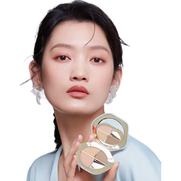 彩棠（TIMAGE）遮瑕三色遮瑕膏01遮盖黑眼圈泪沟痘印法令纹生日礼物女友包装混发