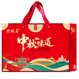 优优马中秋月饼礼盒中秋味道800g