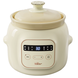 小熊（Bear）电炖锅婴儿辅食锅  bb煲辅食机 炖盅 电炖锅婴儿1L DDG-D10H5