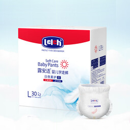 露安适（Lelch）柔护羽柔裤-箱装学走裤L60片
