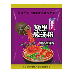 玉梦 贵州特产凯里酸汤粉 非油炸方便速食酸辣粉贵州特色酸汤米粉米线 肉沫酸汤粉200g*3袋