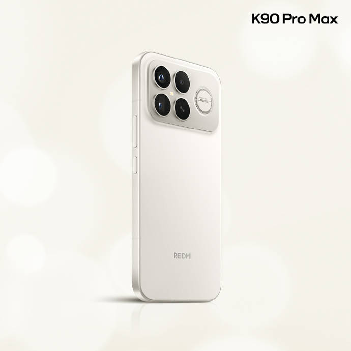 Redmi K90 Pro Max官图发布 携手Bose打造旗舰声效