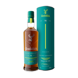 格兰菲迪（GLENFIDDICH）X 阿斯顿·马丁F1联名限量版16年单一麦芽威士忌700ml