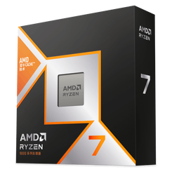 AMD 锐龙7 9800X3D游戏处理器8核16线程104MB游戏缓存加速频率至高5.2GHz盒装CPU畅玩CSGO 千帧电竞