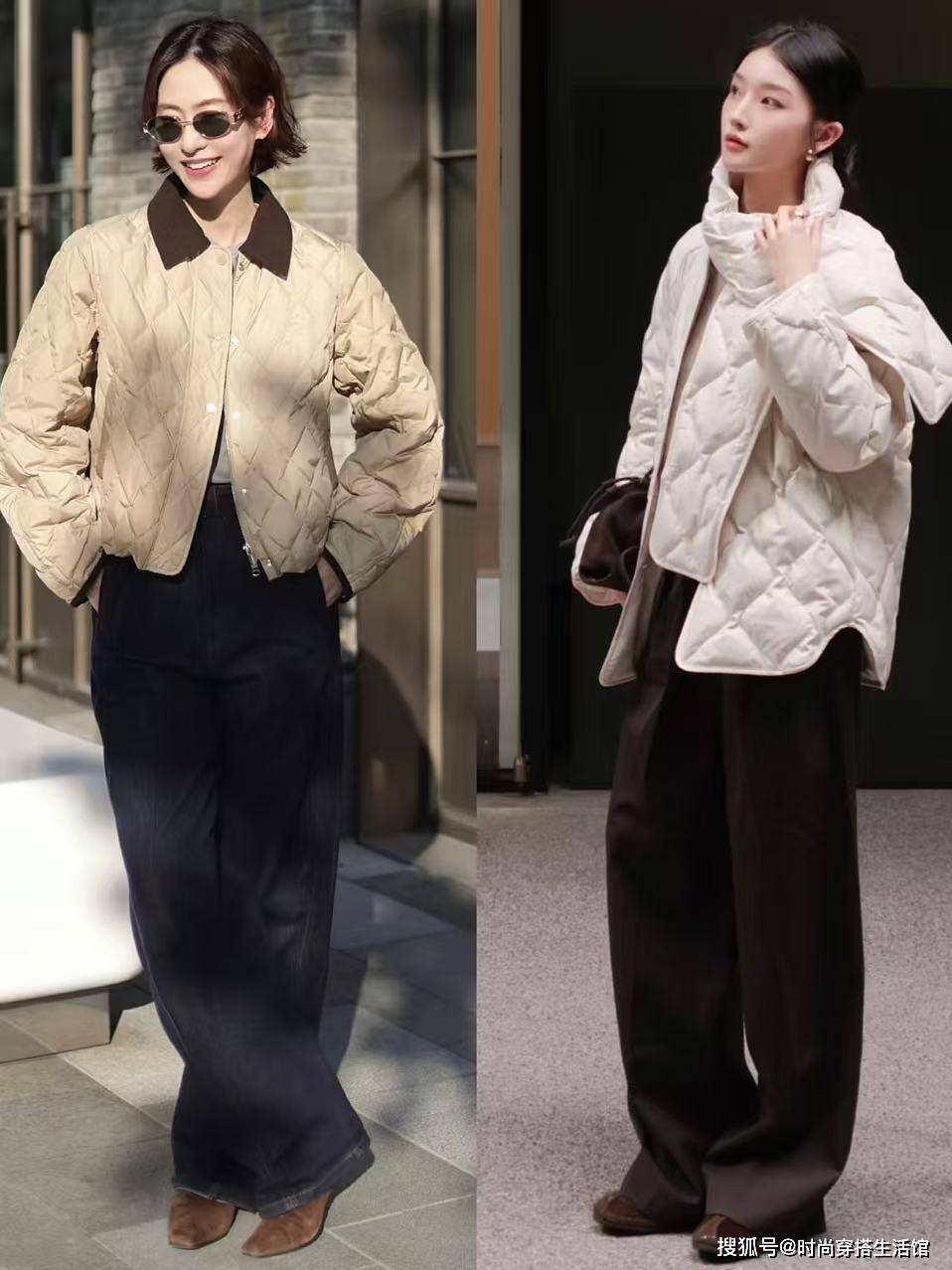 今年秋冬最流行“奶奶棉服”，洋气保暖又百搭，比你想象中好看