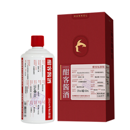 酣客2024年 标准版 酱香型白酒贵州大曲 53度 500ml 单瓶装