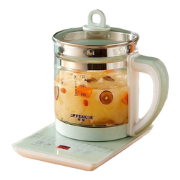 半球（PESKOE）养生壶烧水壶热水壶恒温壶煮茶壶泡茶壶一体玻璃全自动小家用多功能办公室大容量1.8L绿色 绿色 1.8L 半球养生壶配蛋架