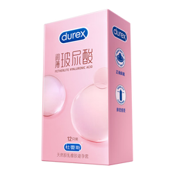 杜蕾斯（durex）小水库玻尿酸润薄避孕套超薄安全套男用套套成人房事计生情趣用品 玻尿酸体验【12只】超薄玻尿酸12